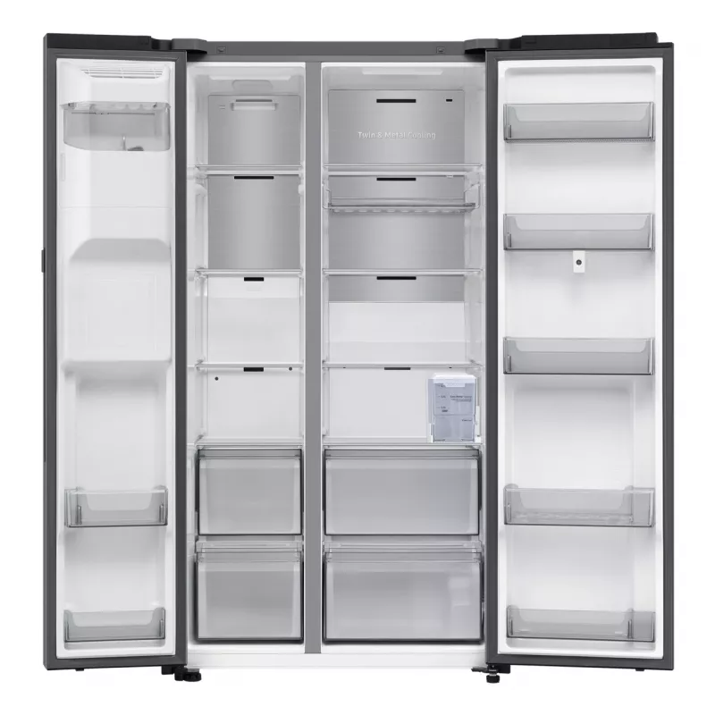 Samsung Series 9 RS90F67BET side-by-side koelkast vrijstaand 614 L zwart
