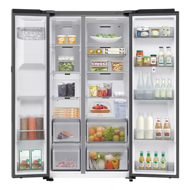 Samsung Series 9 RS90F67BET side-by-side koelkast vrijstaand 614 L zwart