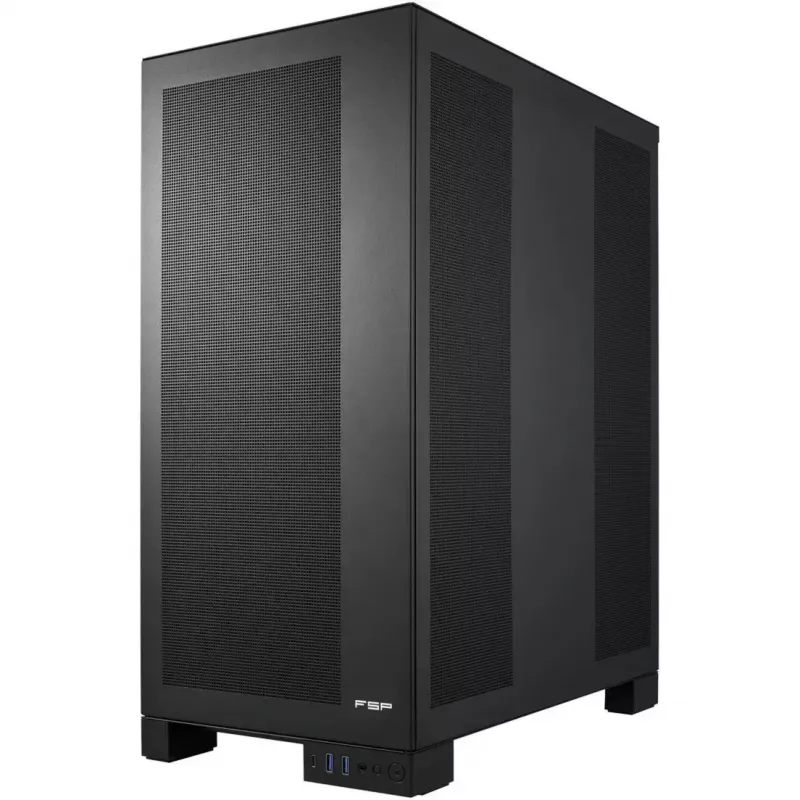 Big-tower computerbehuizing Fortron FSP U500-B in zwart