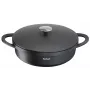 Braadpan Tefal Trattoria E2187274 rond zwart aluminium 28 cm