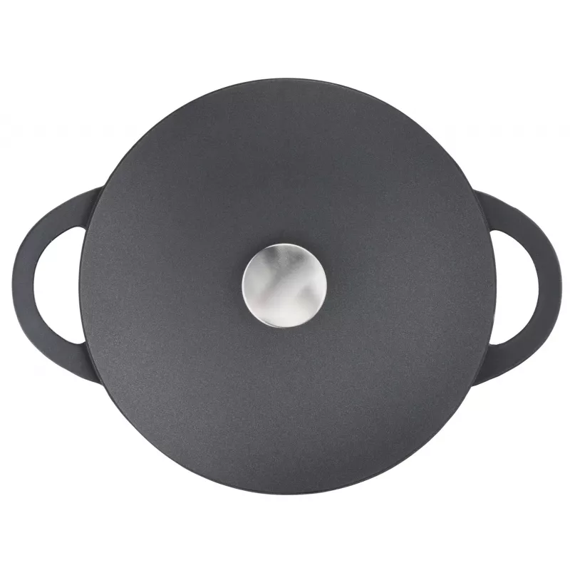 Braadpan Tefal Trattoria E2187274 rond zwart aluminium 28 cm