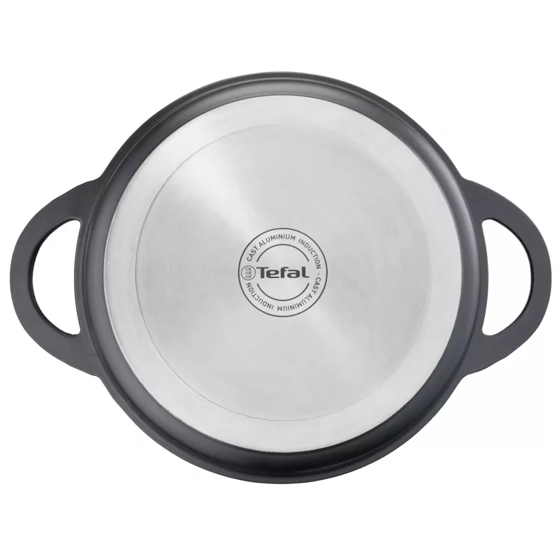 Braadpan Tefal Trattoria E2187274 rond zwart aluminium 28 cm