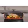 Braadpan Tefal Trattoria E2187274 rond zwart aluminium 28 cm