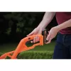 Black & Decker ST182320-QW accu-grastrimmer, 18 V, 2,0 Ah Li-ion, 25 cm maaibreedte, incl. accu en oplader, oranje/zwart