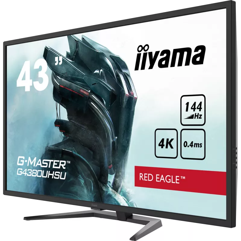 iiyama G-MASTER G4380UHSU-B1 computermonitor 108 cm (42,5 inch) 3840 x 2160 pixels 4K Ultra HD LED zwart