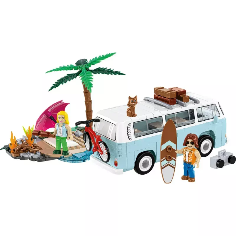 Constructiespeelgoed Cobi Volkswagen T2a schaal 1:35 modelbouwpakket — verzamelbouwset