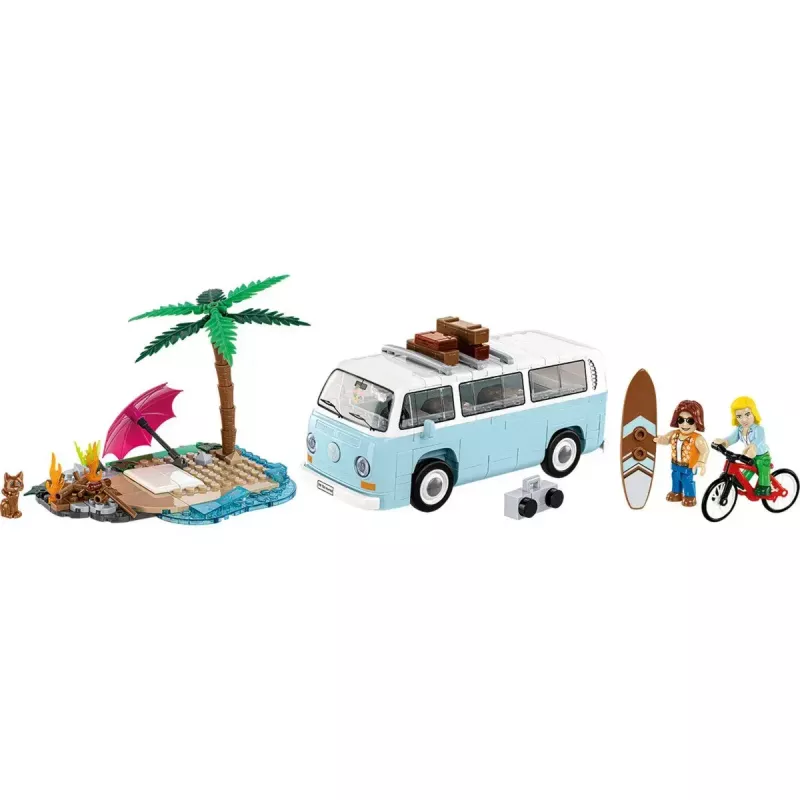 Constructiespeelgoed Cobi Volkswagen T2a schaal 1:35 modelbouwpakket — verzamelbouwset