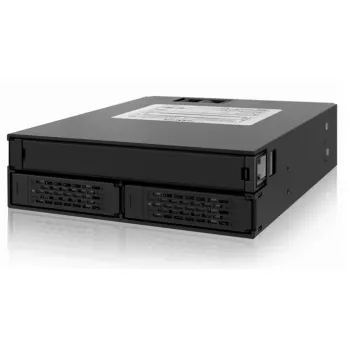 ICY DOCK - ToughArmor - MB994IPO-3SB - SAS / SATA - 2x 2,5 inch SATA/SAS HDD/SSD + slim ODD - 5,25 inch backplane - SAS 12 Gbit/s - SATA - 40 mm ventilator