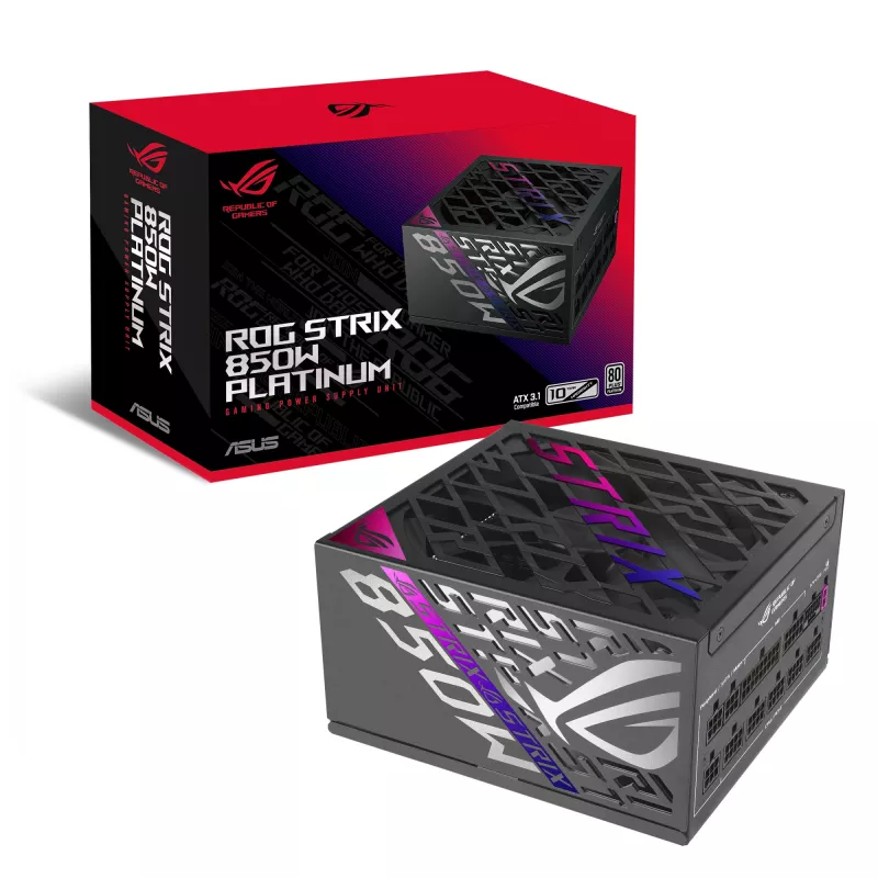 ASUS ROG -STRIX-850P-GAMING voeding 850 W 20+4 pin ATX ATX zwart