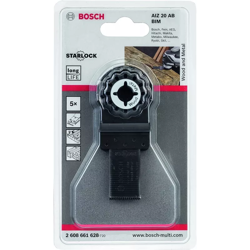 Multigereedschap opzetstuk Bosch 2608661628 compatibel met Bosch-gereedschap