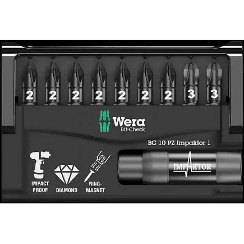 Schroevendraaier bitset Wera 05057684001