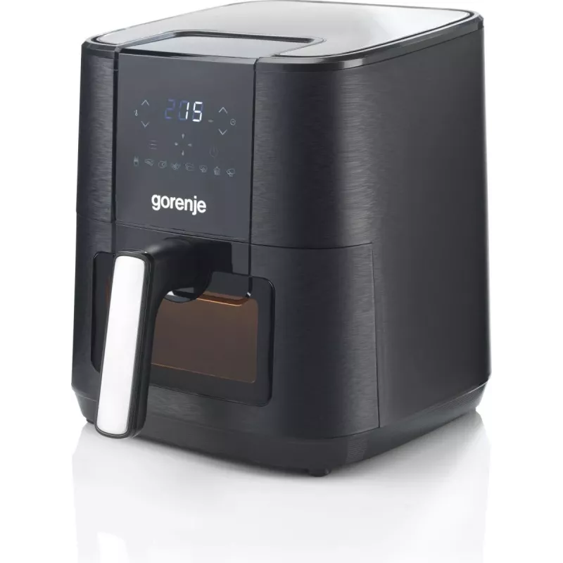 Gorenje AF1350DWB enkel 5,4 L losstaand apparaat 1350 W heteluchtfriteuse zwart