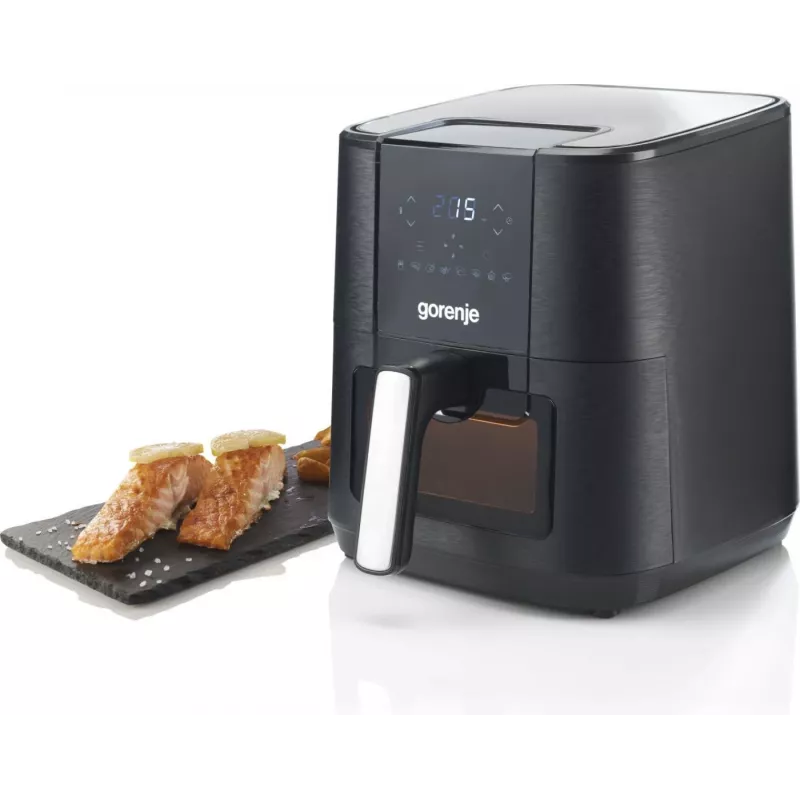 Gorenje AF1350DWB enkel 5,4 L losstaand apparaat 1350 W heteluchtfriteuse zwart