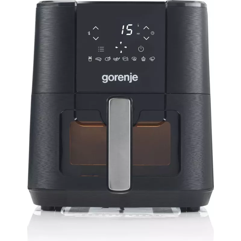 Gorenje AF1350DWB enkel 5,4 L losstaand apparaat 1350 W heteluchtfriteuse zwart