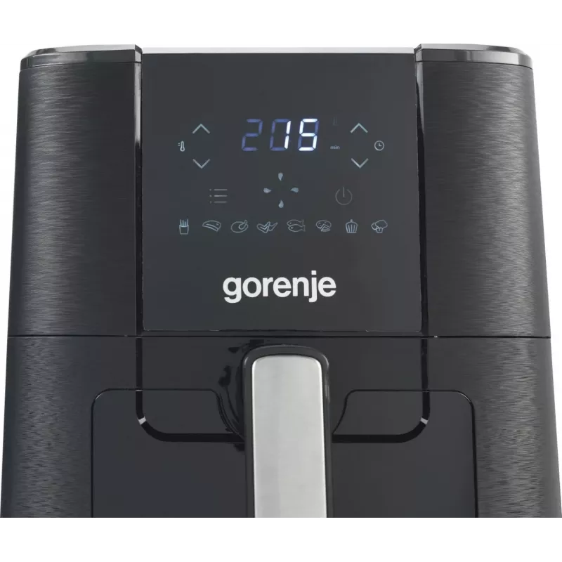 Gorenje AF1350DWB enkel 5,4 L losstaand apparaat 1350 W heteluchtfriteuse zwart