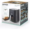 Gorenje AF1350DWB enkel 5,4 L losstaand apparaat 1350 W heteluchtfriteuse zwart