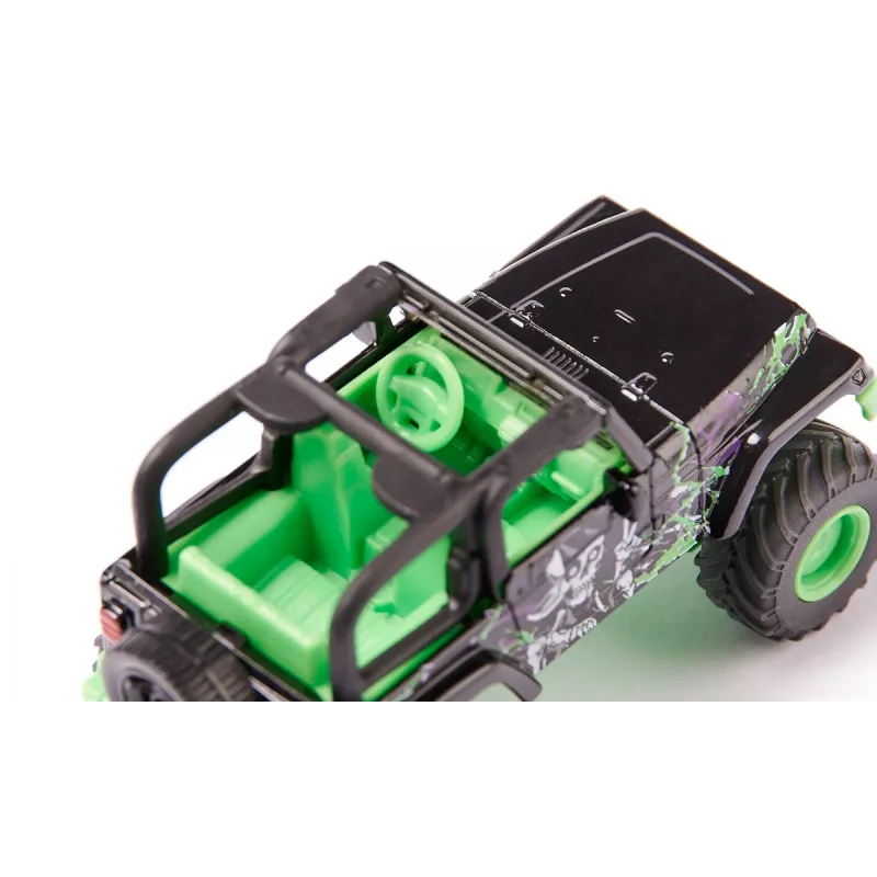 Siku Jeep 'Big Wheel' terreinwagenmodel voorgemonteerd