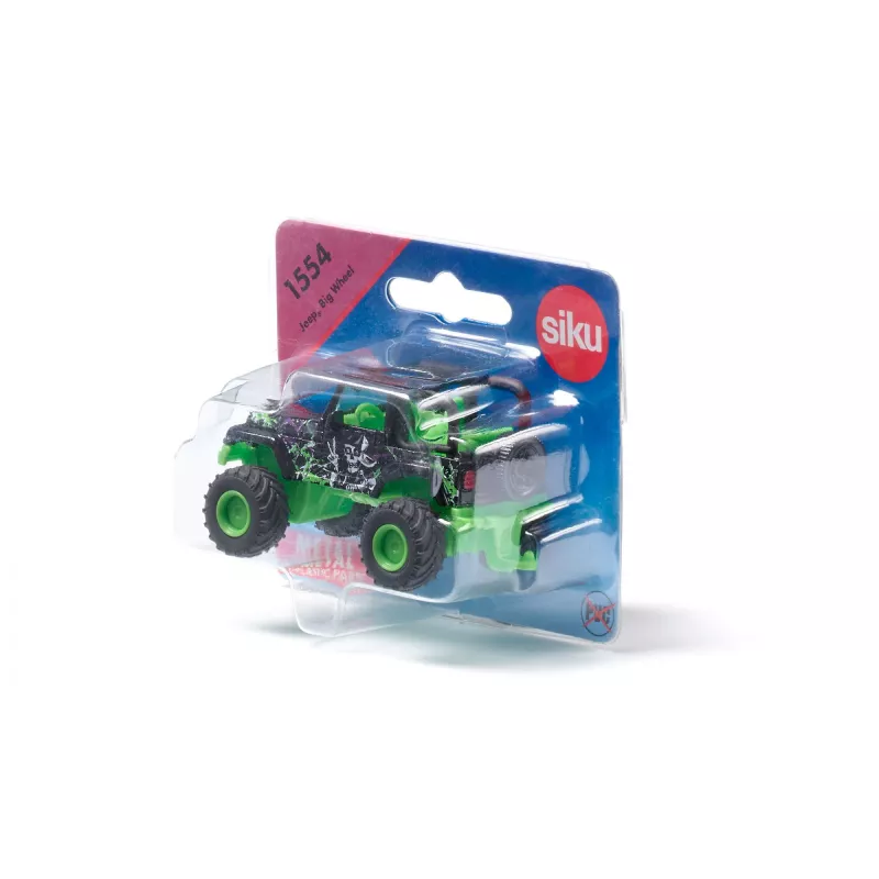 Siku Jeep 'Big Wheel' terreinwagenmodel voorgemonteerd