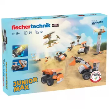 Bouwdoos speelgoed Fischertechnik Junior Max 576101 — educatieve bouwdoos voor kinderen