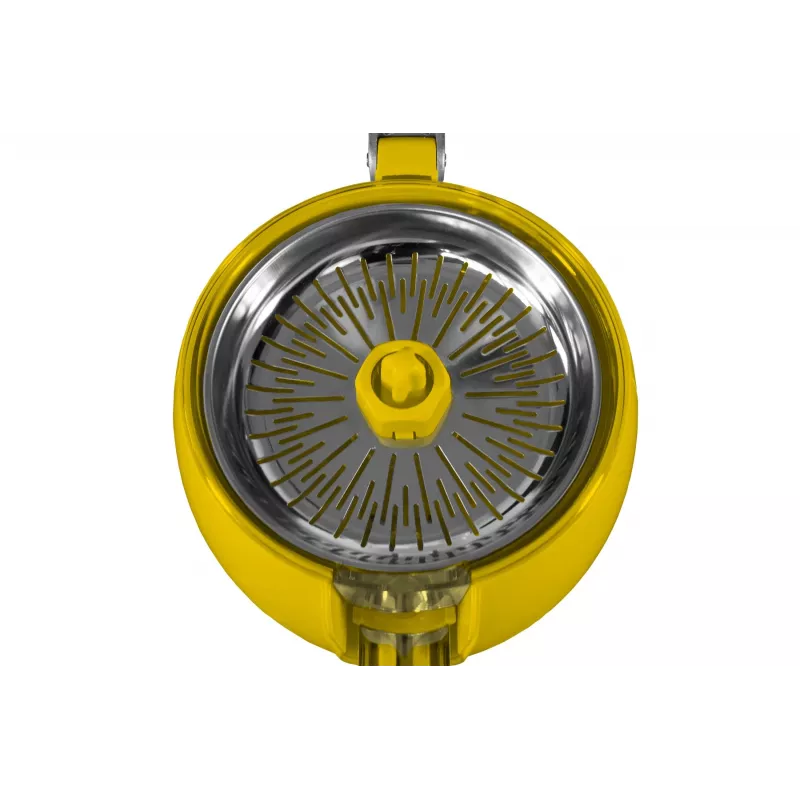 Unold 78132 Power Juicy elektrische citruspers, 300 W, druppelstop, automatische start/stop, geel/roestvrij staal