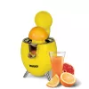 Unold 78132 Power Juicy elektrische citruspers, 300 W, druppelstop, automatische start/stop, geel/roestvrij staal