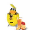 Unold 78132 Power Juicy elektrische citruspers, 300 W, druppelstop, automatische start/stop, geel/roestvrij staal