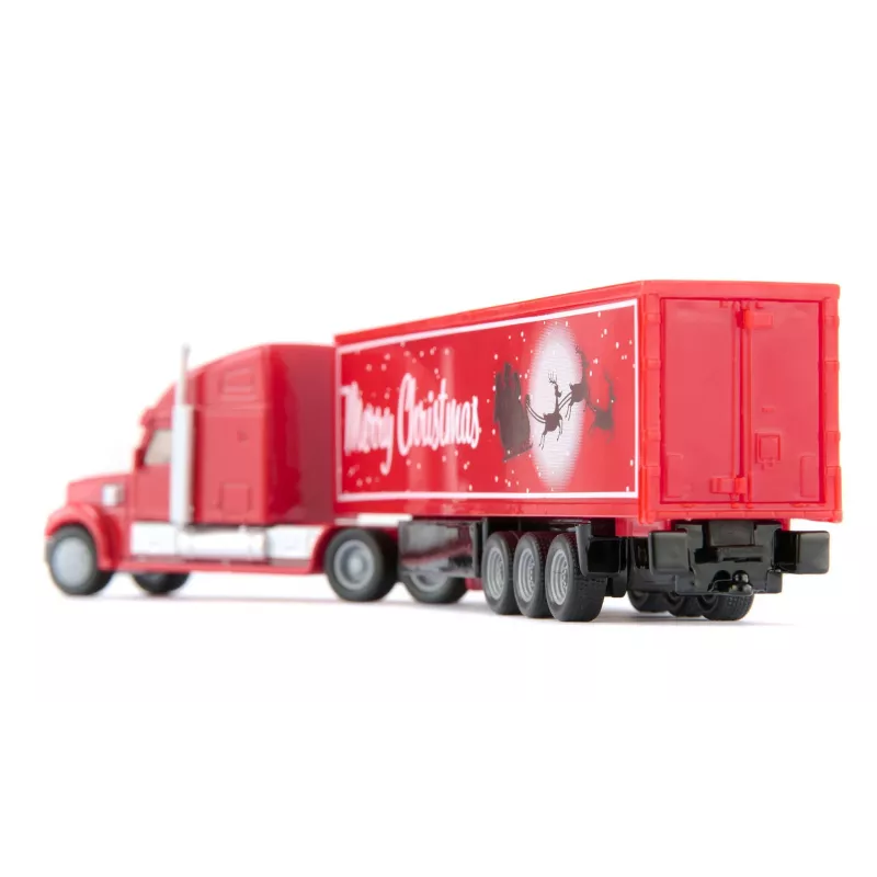 Siku Super Freightliner kerstvrachtwagen, rood
