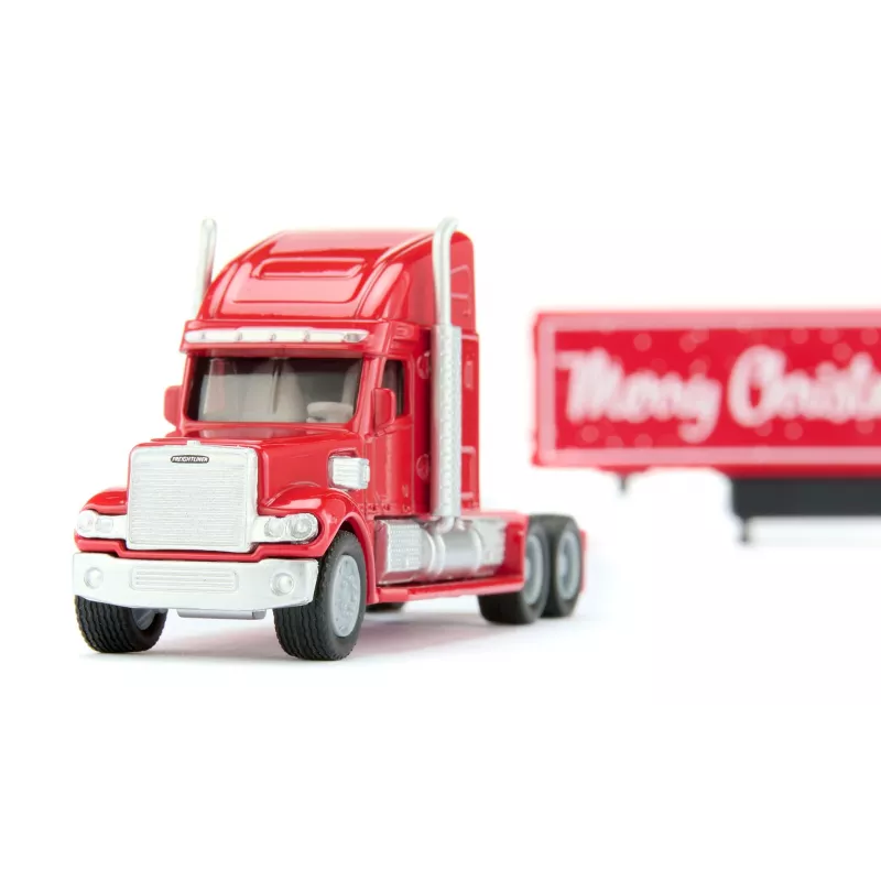 Siku Super Freightliner kerstvrachtwagen, rood