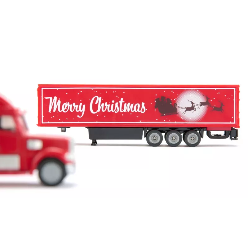 Siku Super Freightliner kerstvrachtwagen, rood