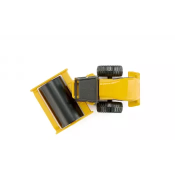 Siku MAN vrachtwagen met wals, vrachtwagen/aanhanger model, 1:87, MAN, jongen/meisje, metaal, kunststof, rood, geel
