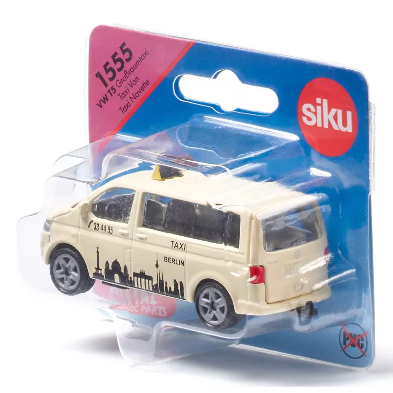 Siku VW T5 taxi busmodelvoertuig (blisterverpakking)