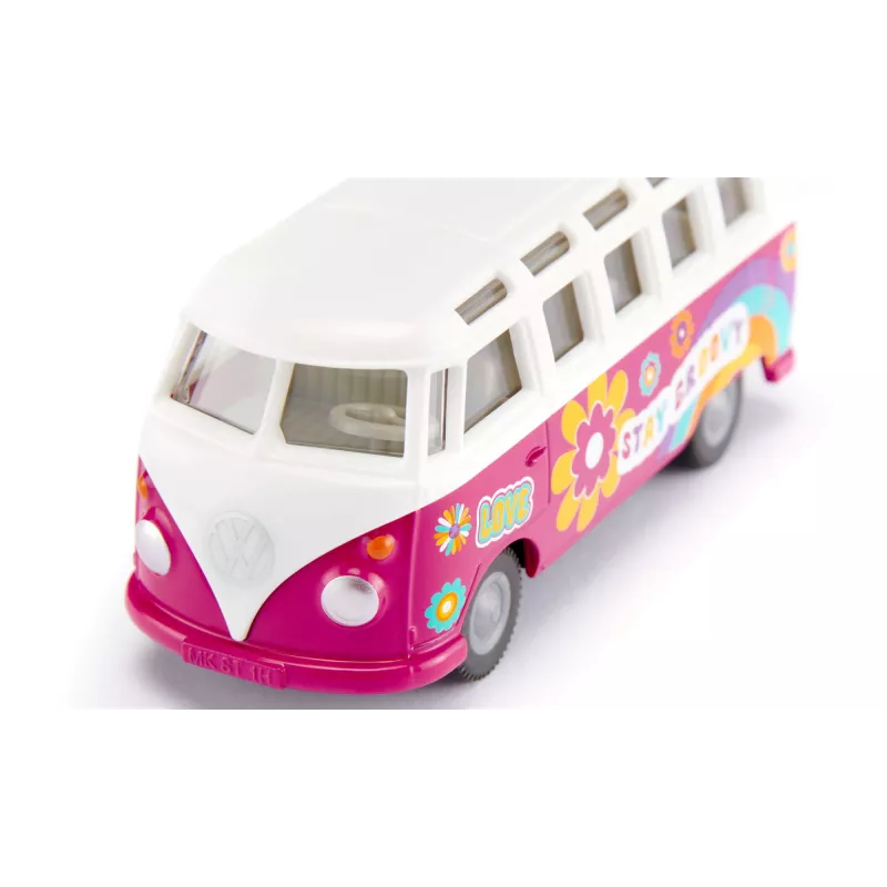 Siku VW T1 Samba busmodel voorgemonteerd 1:50