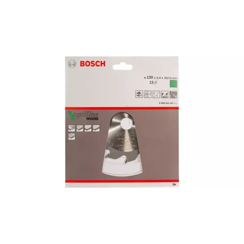 Cirkelzaagbladen Bosch Optiline Wood 2608640725
