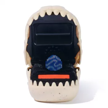 Interactief dinosaurus speelgoed Spinmaster Bitzee Jurassic World – 25 dino's binnenin, aanraakgevoelige pods, AA-batterij, beige