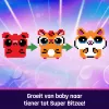 Interactief hamsterbal speelgoed Spinmaster Bitzee met meer dan 20 digitale hamsters, rolt en reageert op aanraking, AA-batterij, meerkleurig