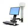 Ergotron 200 Series Combo Arm 61 cm (24 inch) wand zwart