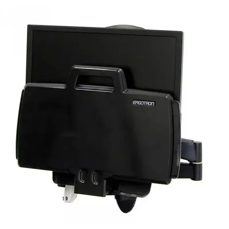 Ergotron 200 Series Combo Arm 61 cm (24 inch) wand zwart