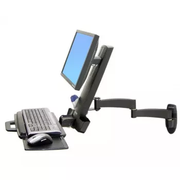 Ergotron 200 Series Combo Arm 61 cm (24 inch) wand zwart