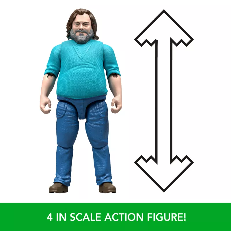 Actiefiguur MATTEL Minecraft Steve met accessoires, 4 inch (6+), kunststof, meerkleurig