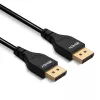 Lindy 3m slanke DisplayPort 1.4-kabel, 3 m, DisplayPort, DisplayPort, stekker, stekker, 7680 x 4320 pixels