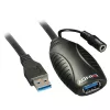 USB-verlengkabel Lindy 15m USB 3.0 actieve verlenging