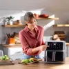 NutriBullet CrispLite Vision Single 8 L losstaand apparaat 2000 W heteluchtfriteuse zwart