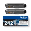Tonercartridge Brother TN-242BKTWIN 3000 pagina's zwart