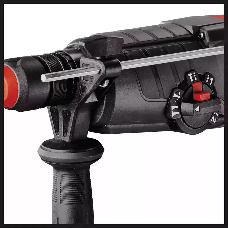Einhell TE-RH 950 5F boorhamer, 950 W, 3 J, SDS-plus, 2600 tpm, met koffer, zwart/rood
