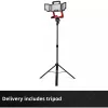 Acculamp EINHELL TP-CL 18/3000 Li Set Solo — oplaadbare werklamp, rood, zonder accu en oplader