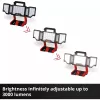 Acculamp EINHELL TP-CL 18/3000 Li Set Solo — oplaadbare werklamp, rood, zonder accu en oplader