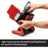 Acculamp EINHELL TP-CL 18/3000 Li Set Solo — oplaadbare werklamp, rood, zonder accu en oplader