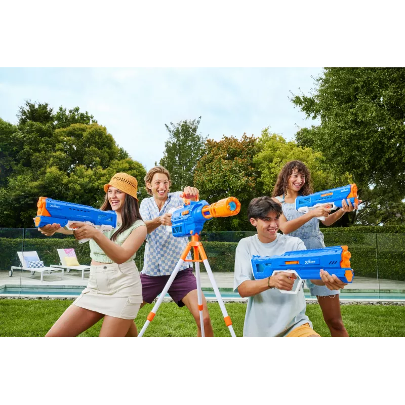 Zuru waterblaster Mega Pulse Motor Soaker XSHOT — batterijgevoede gemotoriseerde waterblaster (model 118159)