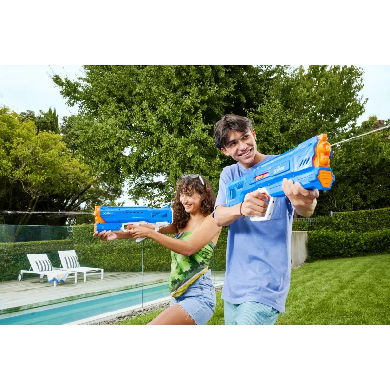 Zuru waterblaster Mega Pulse Motor Soaker XSHOT — batterijgevoede gemotoriseerde waterblaster (model 118159)