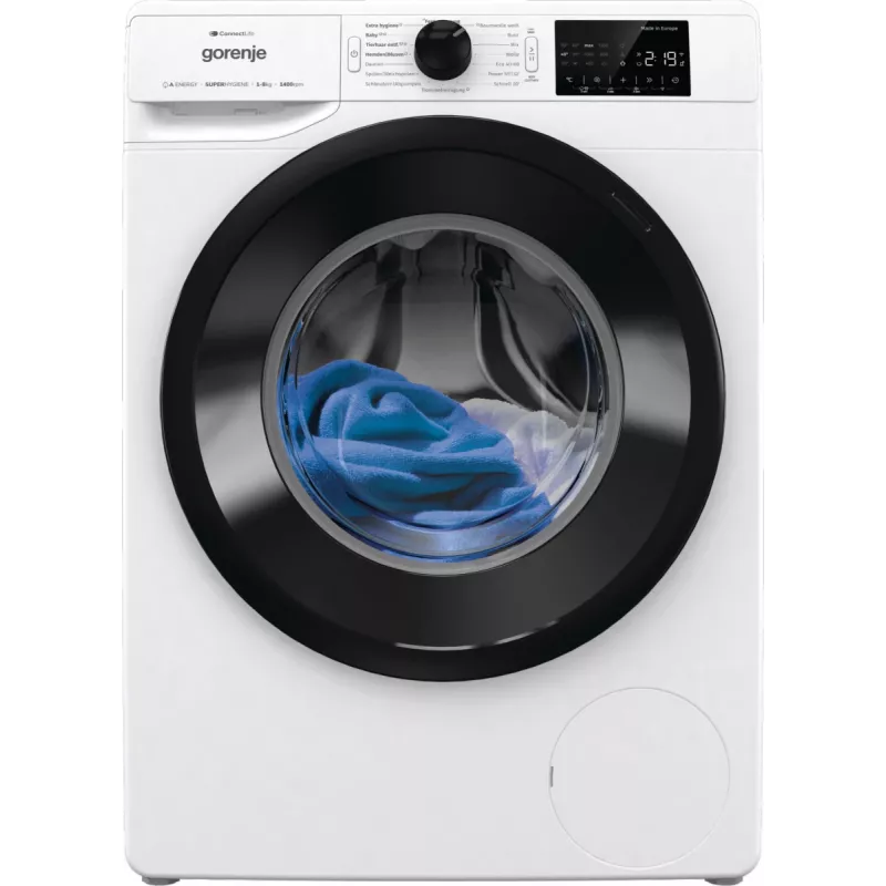 Gorenje WPNEI84A1TS wasmachine frontlader 8 kg 1400 t/min wit